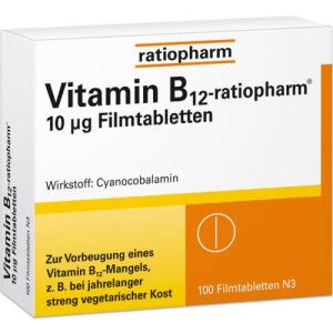 VITAMIN B12-RATIOPHARM 10 μg Filmtabletten